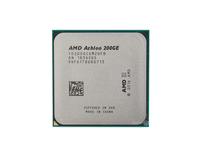 YD200GC6FBBOX - AMD Athlon 200GE Dual-core 2 Core 3.2GHz 4MB L3 Cache Socket AM4 Processor