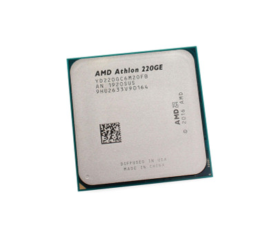 YD220GC6M2OFB - AMD Athlon 220GE Dual-core 2 Core 3.4GHz 4MB L3 Cache Socket AM4 Processor