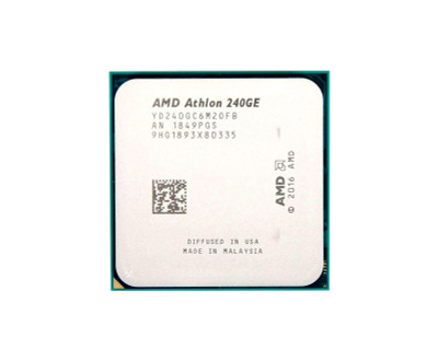 YD240GC6FBBOX - AMD Athlon 240GE Dual-core 2 Core 3.5GHz 4MB L3 Cache Socket AM4 Processor