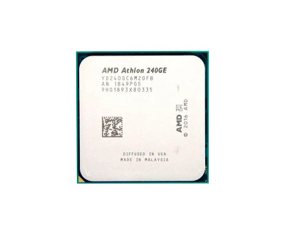 AMD Athlon 240GE Dual-core 3.5GHz Processor for Socket AM4 - YD240GC6M2OFB - Computer CPU