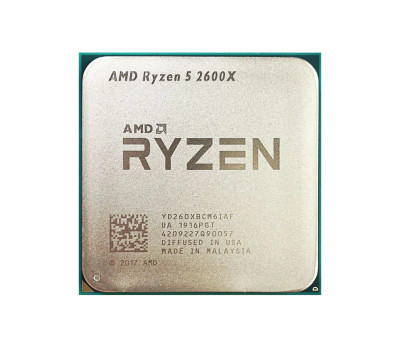 AMD Ryzen 5 2600X Hexa-core 3.6GHz Processor for Socket AM4 - YD260XBCAFMPK - Compatible with AM4 motherboards