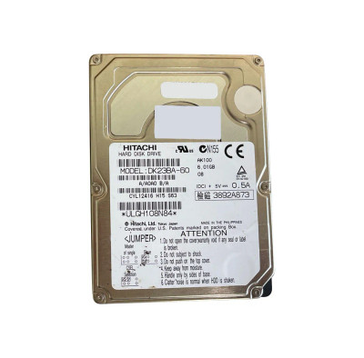 HGST Travelstar DK23BA 6.01GB 4200RPM IDE Hard Drive for 2.5-Inch ATA-5 Compatible Devices