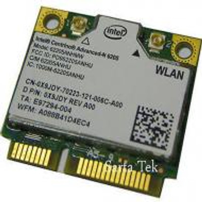 X9JDY - Dell WiFi Link 6205 Wireless-N Half Mini-Card