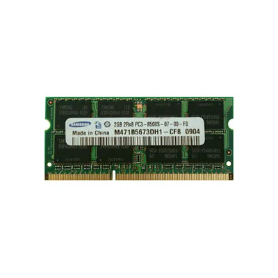 M471B5673DH1-CF8 - Samsung 2GB DDR3-1066MHz PC3-8500 CL7 204-Pin SoDIMM