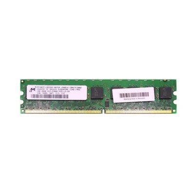 MT18HTF12872AY-667D4 - Micron 1GB DDR2-667MHz PC2-5300 ECC Unbuffered CL5 240-Pin DIMM Dual Rank Memory Module
