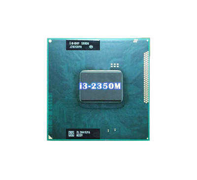 653340-005 - HP Intel Core i3-2350M 2.30GHz 3MB Socket PGA988 Processor