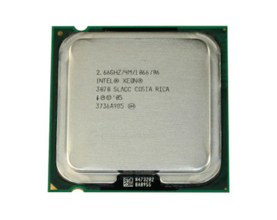 Intel Xeon Dual Core 3070 2.66GHz Processor for Socket PLGA-775 - HH80557KH0674M - Compatible with 65NM 65W Servers