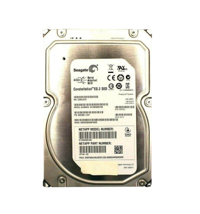 LSI Logic 3TB Near Line SAS Hard Drive 7200RPM 6Gb/s 64MB Cache 3.5-Inch - Compatible with servers - 47744-02