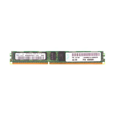 43X5051 - IBM 2GB DDR3-1333MHz PC3-10600 ECC Registered CL9 240-Pin RDIMM 1.35V Dual Rank Memory Module