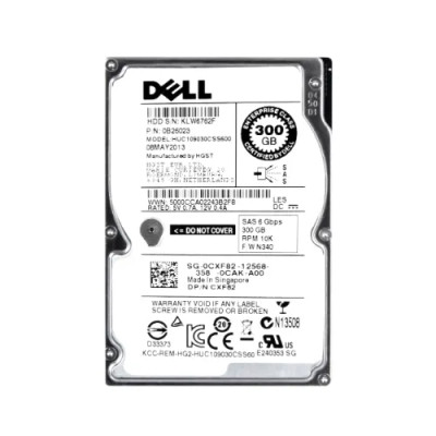 HUC109030CSS600/HP - HP 300GB 10000RPM SAS 6Gb/s 2.5" HDD