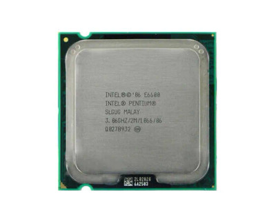 Intel Pentium E6600 Dual-core 3.06GHz Processor for LGA775 Socket - BX80571E6600 - Compatible with 1066MHz FSB servers