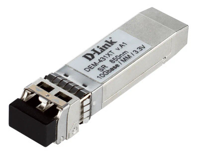 DEM-431XT - D-Link 10Gbps 10GBase-SR 300m SFP+ Transceiver Module