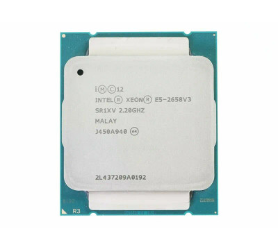Intel Xeon E5-2658V3 12 Core Processor for FCLGA2011-3 Socket - 2.2GHz 30MB Cache - Compatible with Servers