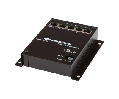 Crestron 5 Port PoE Ethernet Network Switch for Rack-mounting - CEN-SW-POE-5 - Compatible with 1000Base-T Servers