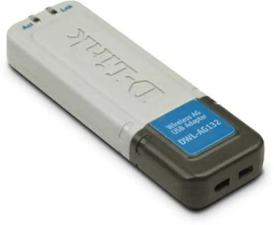 D-Link DWL-AG132 108Mbps Wireless USB Network Adapter for 802.11b/a/g - Compatible with various devices