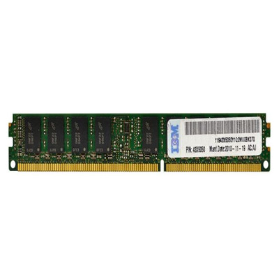 43X5050 - IBM 2GB DDR3-1333MHz PC3-10600 ECC Registered CL9 240-Pin RDIMM 1.35V Dual Rank Memory Module