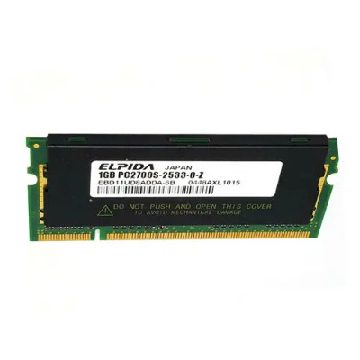 Elpida 1GB DDR-333MHz PC2700 SoDimm Memory Module for laptops