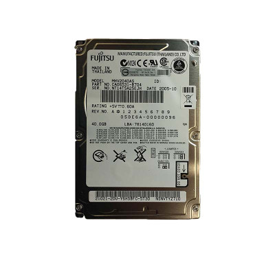 Fujitsu MHV2040AS 40GB 5400RPM IDE ATA-6 2.5Hard Drive