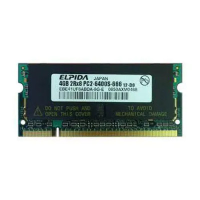 EBE41UF8ABDA-8G-E - Elpida 4GB DDR2-800MHz PC2-6400 CL6 200-Pin SODIMM