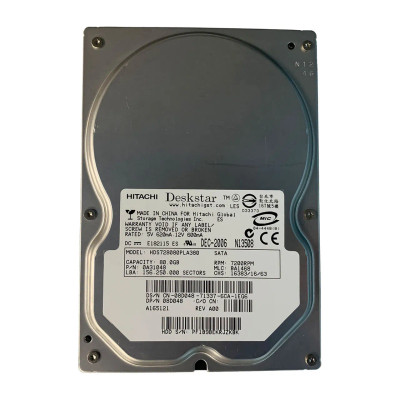 8D048 - Dell 80GB 7200RPM SATA 3.5" HDD