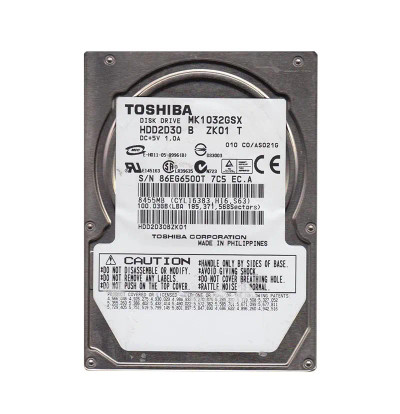HDD2D30 - TOSHIBA 100GB SATA 5400RPM 2.5" HDD
