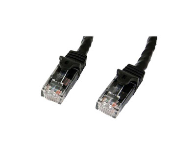 StarTech 1m CAT6 Ethernet Cable in Black for High-Speed Internet Connections