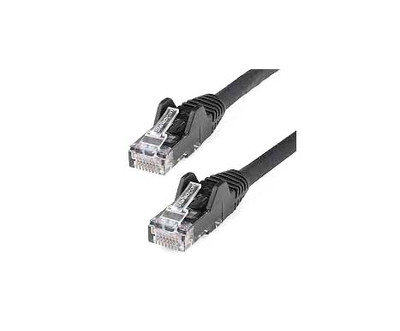 StarTech 7m CAT6 Ethernet Cable in Black - N6PATC7MBK - for high-speed internet connections