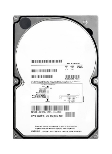 Dell 18GB 10000RPM Ultra 160 SCSI 3.5 Hard Drive for ProLiant DL360p Gen8 Servers