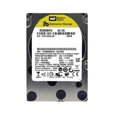 WD6000BKHG/DELL - Dell 600GB 10000RPM SAS 6Gb/s 2.5" HDD