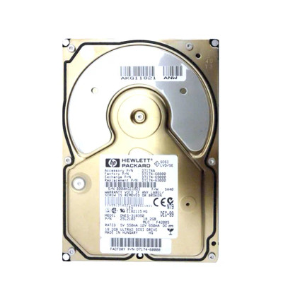 D7174-60000 - HP 18.2GB 7200RPM Ultra2 SCSI 80-Pin 3.5" HDD