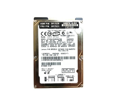 39T2513 - IBM 40GB 5400RPM 2.5" IDE HDD
