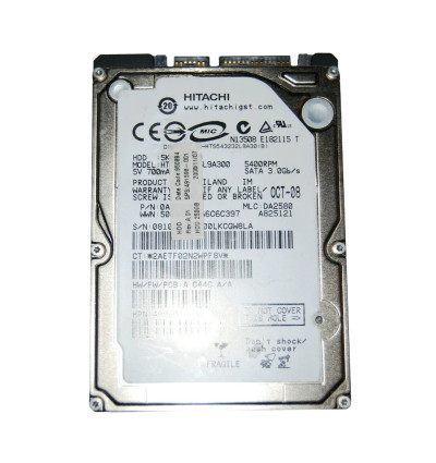 491598-001 - HP 250GB 5400RPM SATA 2.5" HDD