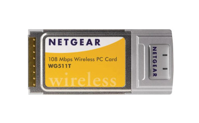 WG511TNAR - NetGear 108Mbps 802.11b/g 2.4GHz Wireless PC Network Adapter