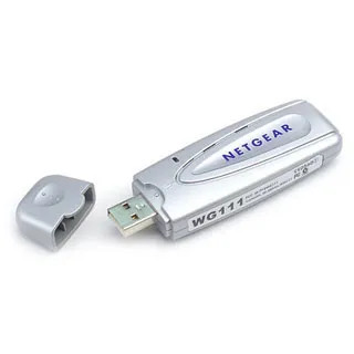 Netgear WG111 USB 2.0 54Mb/s 802.11b/g Wireless Network Adapter for 2.4GHz - Compatible with PCs