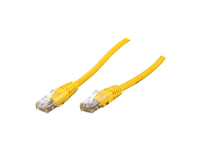 M45PATCH1YL - StarTech 1ft Cat5e Yellow RJ45 Patch Cable