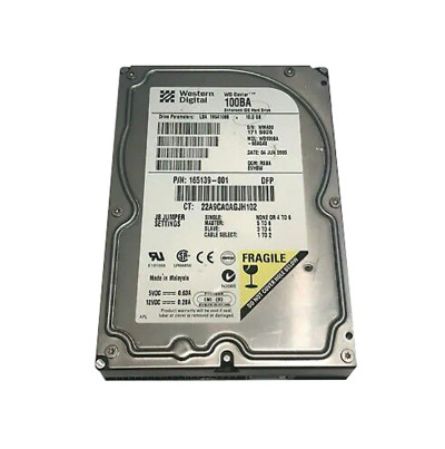 WD100BA - Western Digital 10GB 7200RPM EIDE 2MB 3.5" HDD