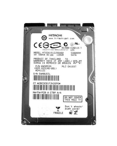 433146-001 - HP 80GB 5400RPM SATA 1.5Gb/s 2.5" HDD