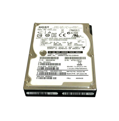 IBM 46X5427 600GB 10000RPM SAS 6Gb/s 2.5Hard Drive