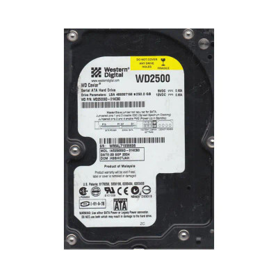 WD2500SD-01KCB0 - Western Digital 250GB 7200RPM SATA 3.5-Inch HDD
