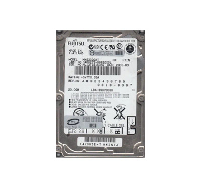 CA06272-B86200DL - Fujitsu 20GB 4200RPM 2.5" IDE 2MB HDD
