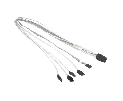 CBL-0294L-01 - SuperMicro MiniSAS to 4 SATA Reverse Breakout Cable