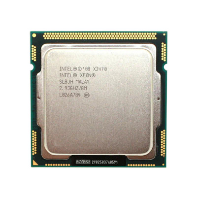 Intel Xeon Quad-core 2.93GHz Processor for Socket LGA1156 - X3470 - 8MB L3 Cache - Server CPU