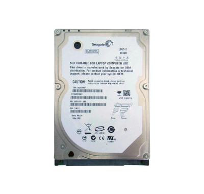 ST940210AS - Seagate 40GB 5400RPM SATA 2.5" HDD