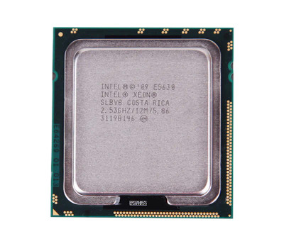 Intel Xeon E5630 Quad Core 2.53GHz Processor for Socket FCLGA1366 - AT80614005463AA - Compatible with Servers - 32NM 80W