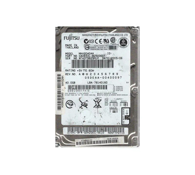 Fujitsu 40GB IDE Ultra ATA/100 2.5 Hard Drive CA06531-B250000T