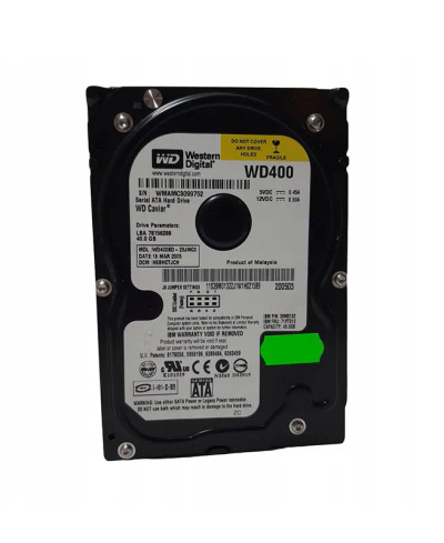 Western Digital Caviar 40GB SATA Hard Drive 7200RPM 2MB Cache for RoHS 3.5-Inch Drive Bay