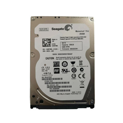 Seagate ST250LT003 Momentus Thin 250GB SATA 3Gb/s 2.5Hard Drive