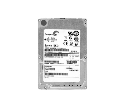 Fujitsu 300GB SAS 6Gb/s 2.5 Hard Drive 10000RPM SED 16MB Cache for Servers
