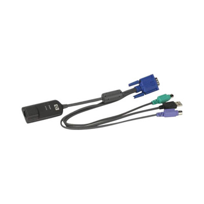 HP PS/2 USB RJ-45 Virtual Media Interface KVM Cable for ProLiant DL360p Gen8 Servers