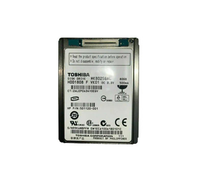 501120-001 - HP 80GB 4200RPM IDE 1.8" HDD
